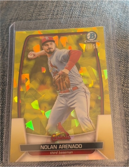2023 Bowman Chrome #62 Nolan Arenado — front
