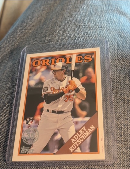 2023 Topps Series 1 35th Anniversary #T88-69 Adley Rutschman — front
