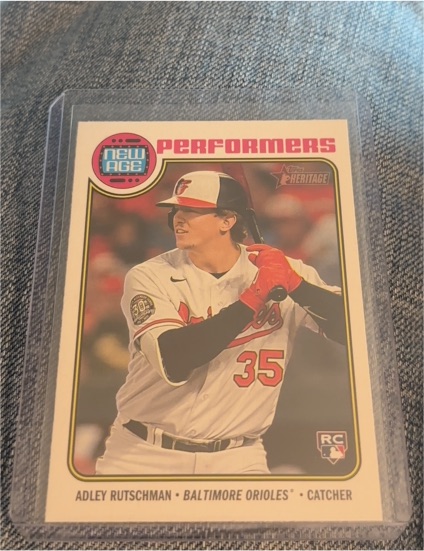 2023 Topps Heritage #NA-3 Adley Rutschman — front