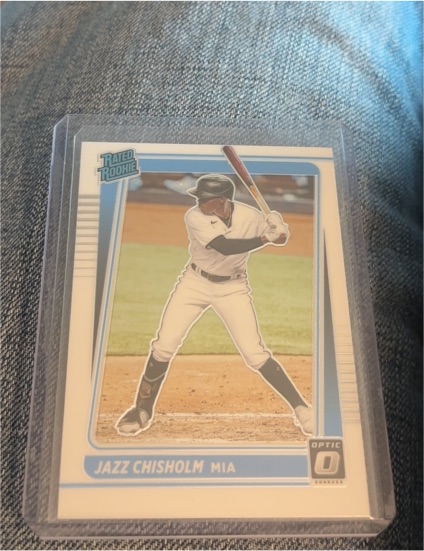 2021 Panini Donruss Optic #58 Jazz Chisholm — front