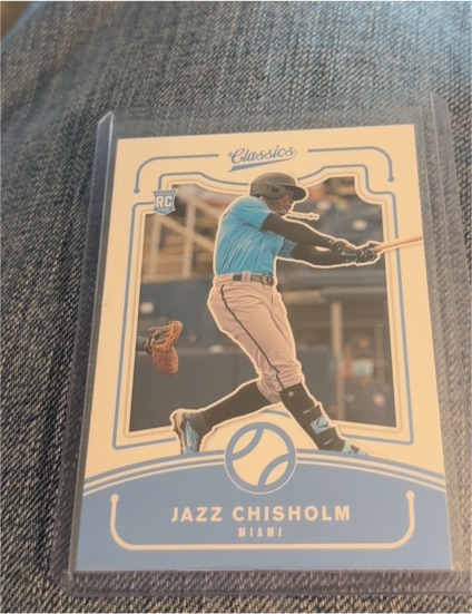 2021 Panini Chronicles Classics #17 Jazz Chisholm — front