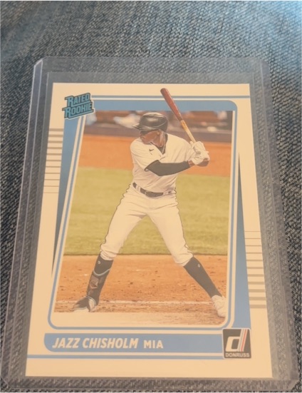 2021 Donruss #58 Jazz Chisholm Rated Rookie — front