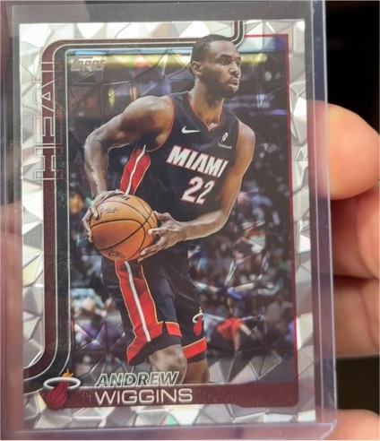 2025-26 Topps Basketball #77 Andrew Wiggins — front
