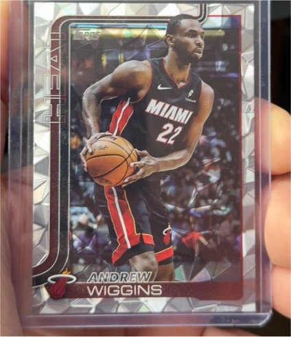 2025-26 Topps #77 Andrew Wiggins — front