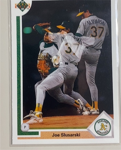 1991 Upper Deck #777 Joe Slusarski — front