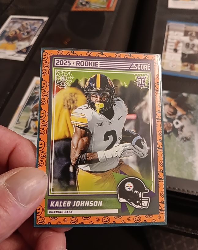 2025 Panini Score A Treat #12 Kaleb Johnson — front