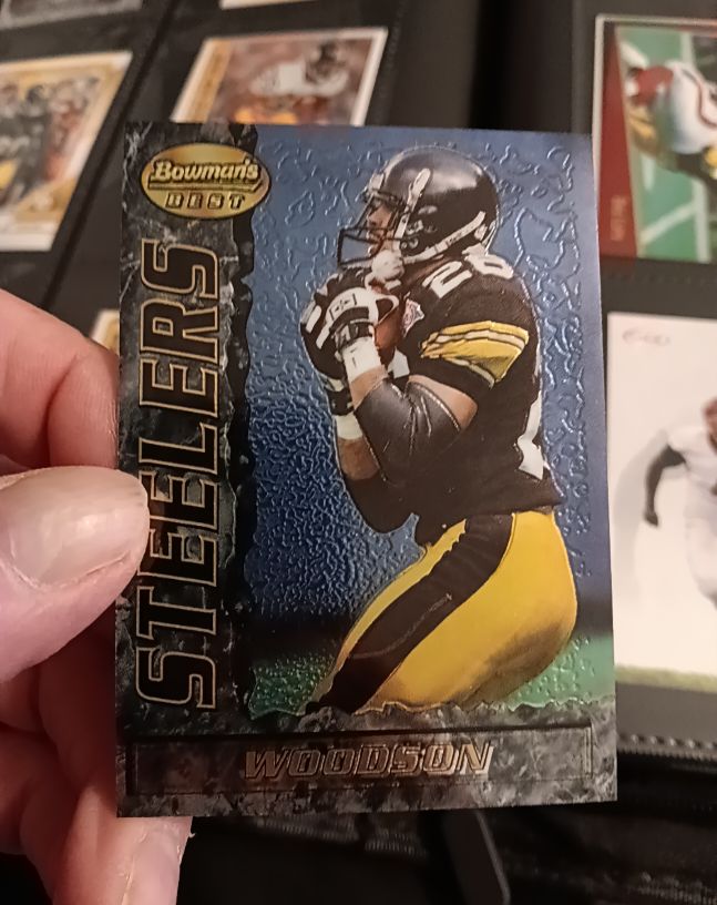 1995 Bowman's Best #56 Rod Woodson — front