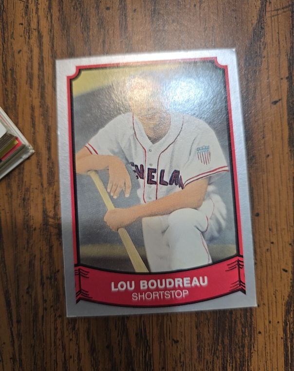 1989 Pacific Legends II #166 Lou Boudreau — front