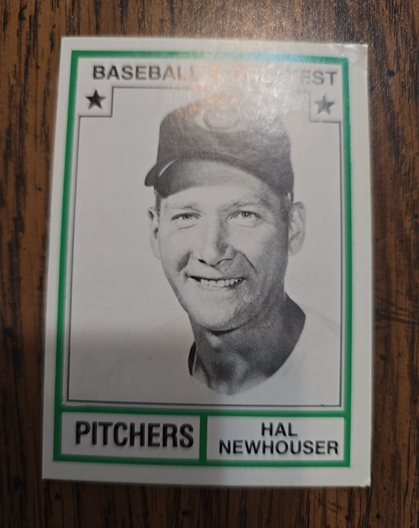 1982 TCMA Baseball's Greatest - Pitchers Tan Back #1982-22 Hal Newhouser — front