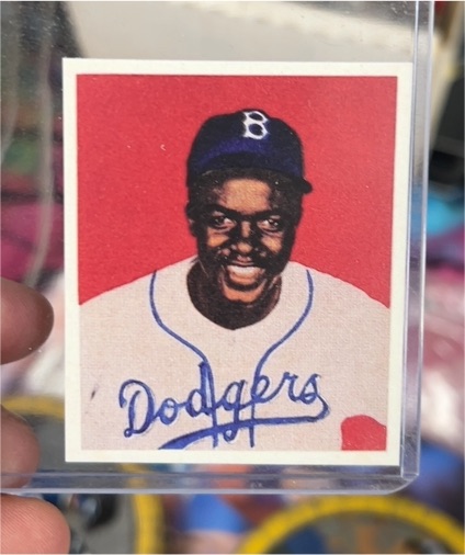 1949 Bowman #50 Jackie Robinson — front