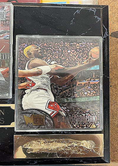 1995-96 Fleer Metal #134 Dennis Rodman — front