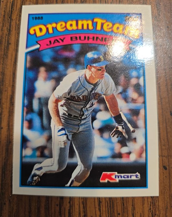 1989 Topps Kmart Dream Team #5 Jay Buhner — front