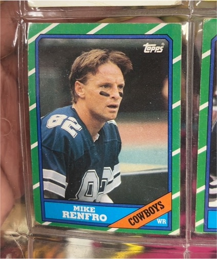 1986 Topps #128 Mike Renfro — front