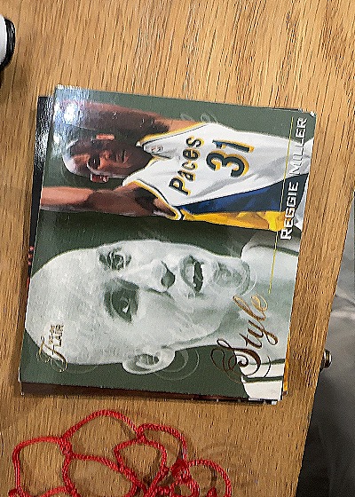 1995-96 Flair #239 Reggie Miller — front