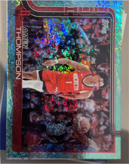 2025-26 Topps #176 Amen Thompson — front