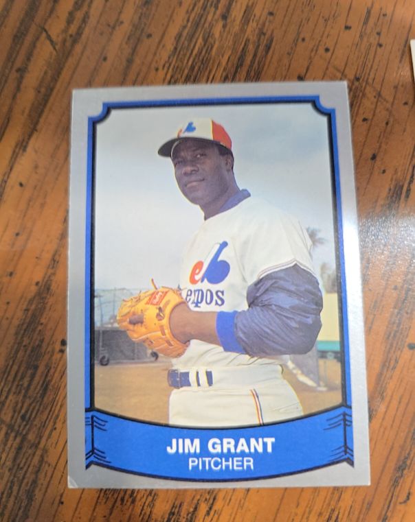1989 Pacific #186 Jim Grant — front