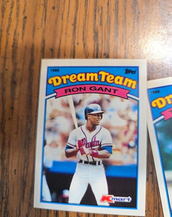 1988 Topps Kmart Dream Team #2 Ron Gant — front