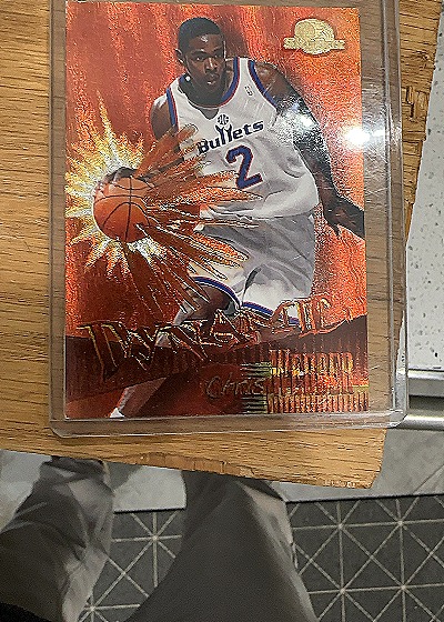 1995-96 Skybox Premium #D12 Chris Webber Dynamic — front