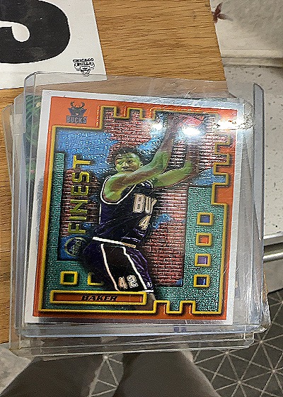 1995-96 Topps Finest Mystery #M36 Vin Baker — front