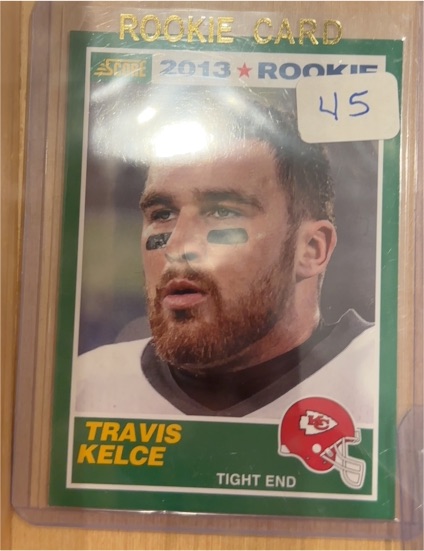 2013 Score #431 Travis Kelce — front