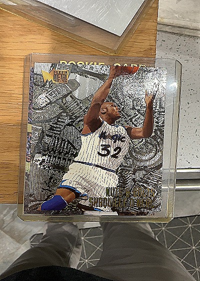 1995-96 Fleer Metal #215 Shaquille O'Neal — front
