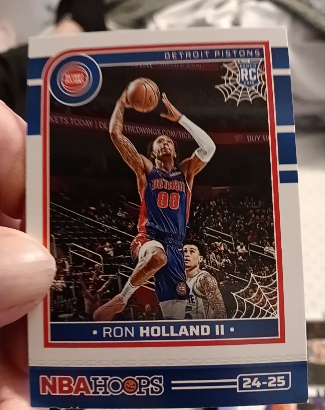 2024-25 Panini NBA Hoops Haunted Hoops #260 Ron Holland II — front