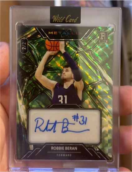 2024 Wild Card Metallix #2 Robbie Beran — front