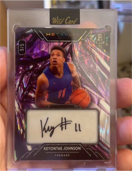 2023 Wild Card Metallix #5/5 Keyontae Johnson — front