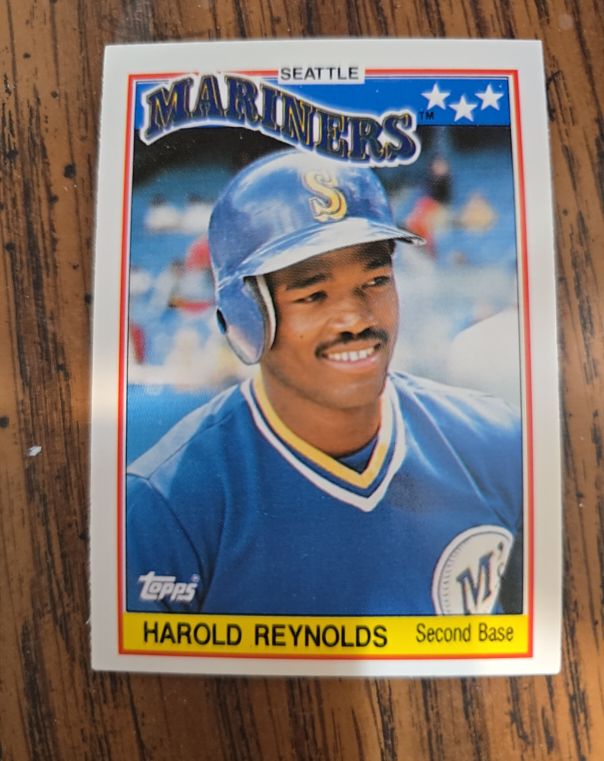 1988 Topps #60 Harold Reynolds — front