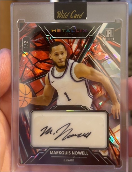 2024 Wild Card Metallix #1/2 Markquis Nowell — front