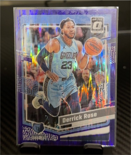 2023-24 Donruss Optic #34 Derrick Rose — front