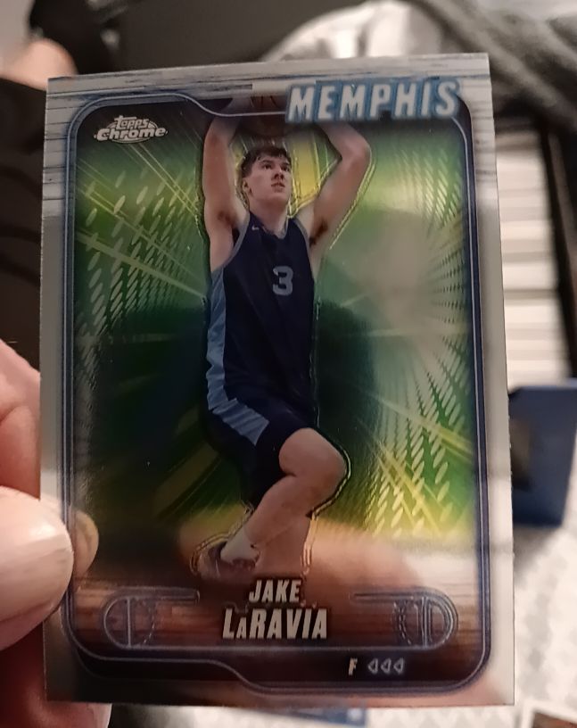 2024-25 Topps Chrome #104 Jake LaRavia — front