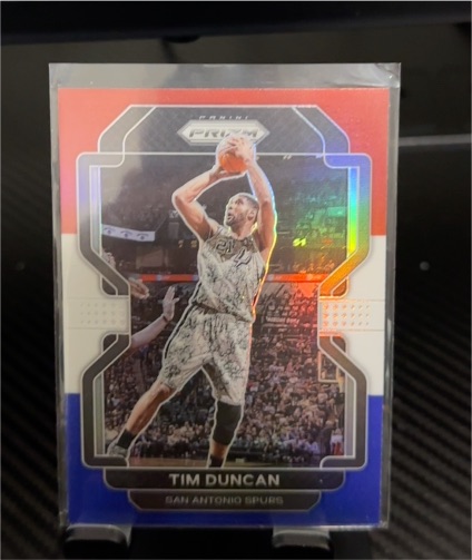 2021-22 Panini Prizm #268 Tim Duncan — front
