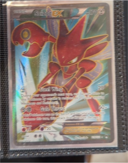 2016 Pokémon Breakpoint #119 Scizor EX Full Art — front