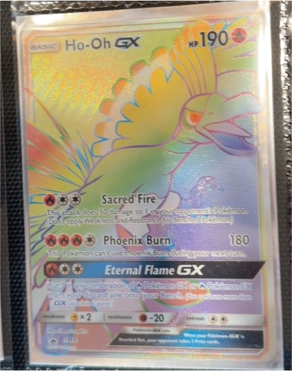 2017 Pokémon TCG Sun & Moon #SM80 Ho-Oh GX — front
