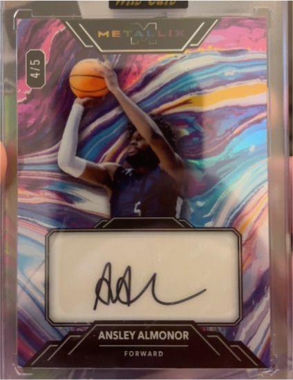 2024 Wild Card Metallix #4 Ansley Almonor — front