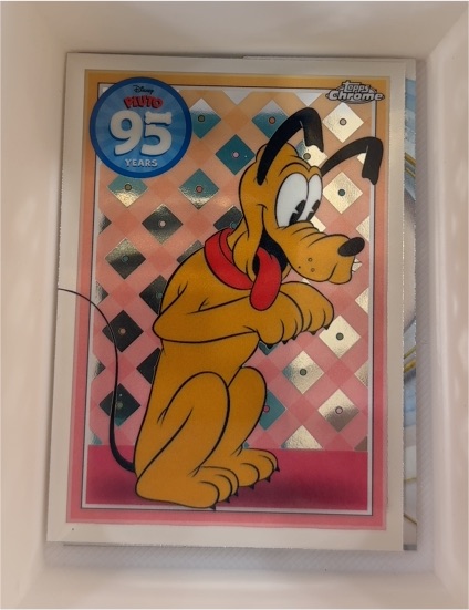 2025 Topps Chrome Disney Pluto 95th Anniversary #PL-9 — front