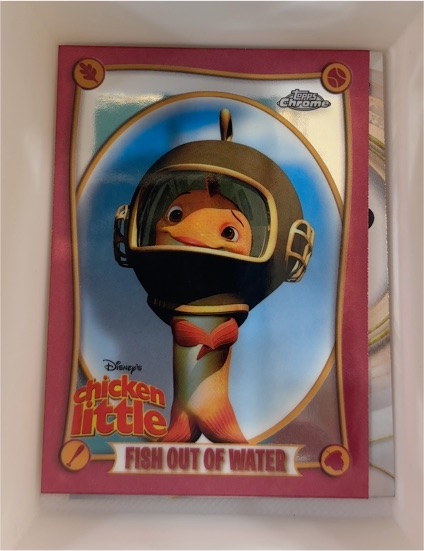 2025 Topps Chrome Disney Chicken Little #CL-4 Fish Out of Water — front
