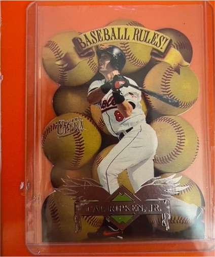 1997 Fleer Ultra Baseball Rules #2 Cal Ripken Jr. — front