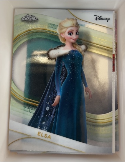 2025 Topps Chrome Disney #111 Elsa — front