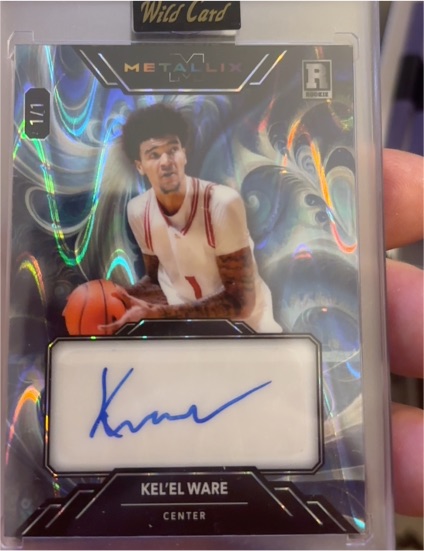 2024 Wild Card Metallix #1 Kel'el Ware — front