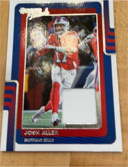 2025 Panini Donruss Football #DTH-JAN Josh Allen — front