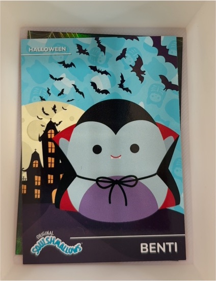 2025 Panini Squishmallows Halloween Edition #11 Benti — front