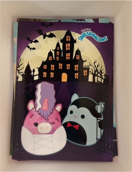2025 Panini Squishmallows Halloween Edition #10 Lola Unicorn — front