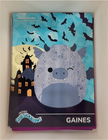 2025 Panini Squishmallows Halloween #47 Gaines — front