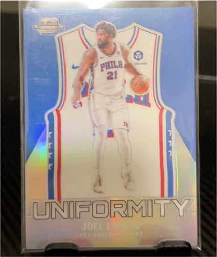 2023-24 Panini Contenders Optic Uniformity Joel Embiid — front