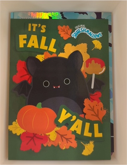 2025 Panini Squishmallows Halloween Edition #8 It's Fall Y'All — front