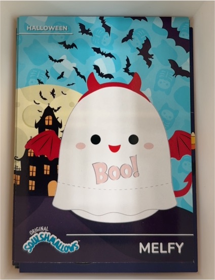 2025 Panini Squishmallows Halloween #71 Melfy — front