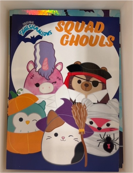 2025 Panini Squishmallows Halloween #4 Squad Ghouls — front