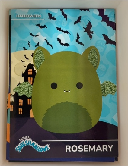2025 Panini Squishmallows Halloween #86 Rosemary — front